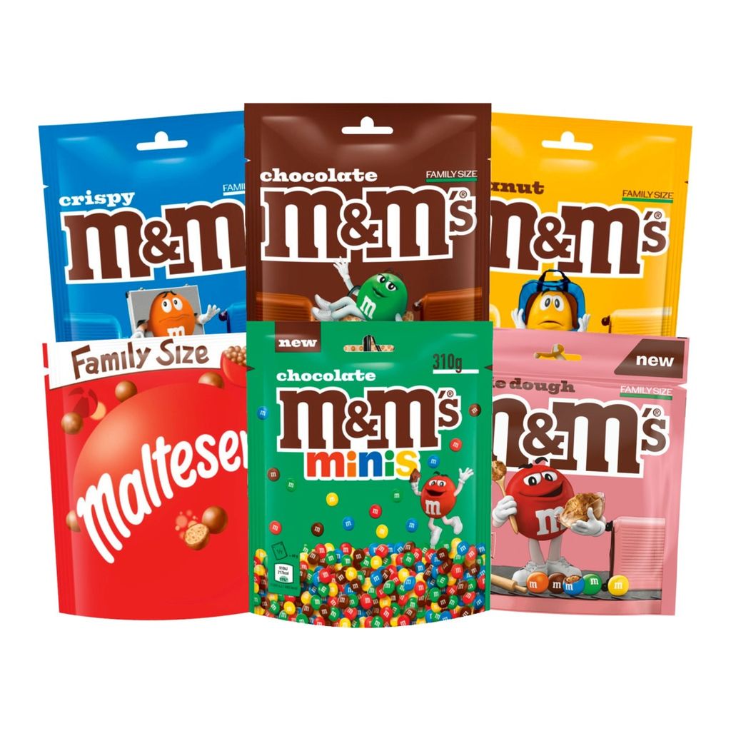 2 × M&M's/Maltesers 