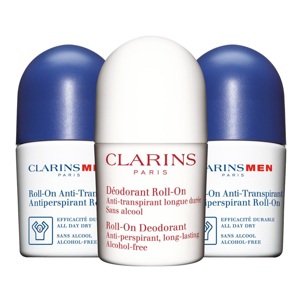 3 × Clarins