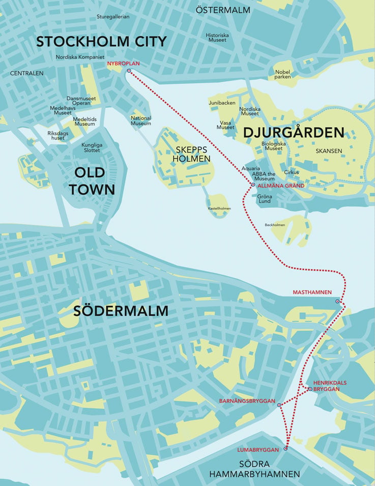 The route