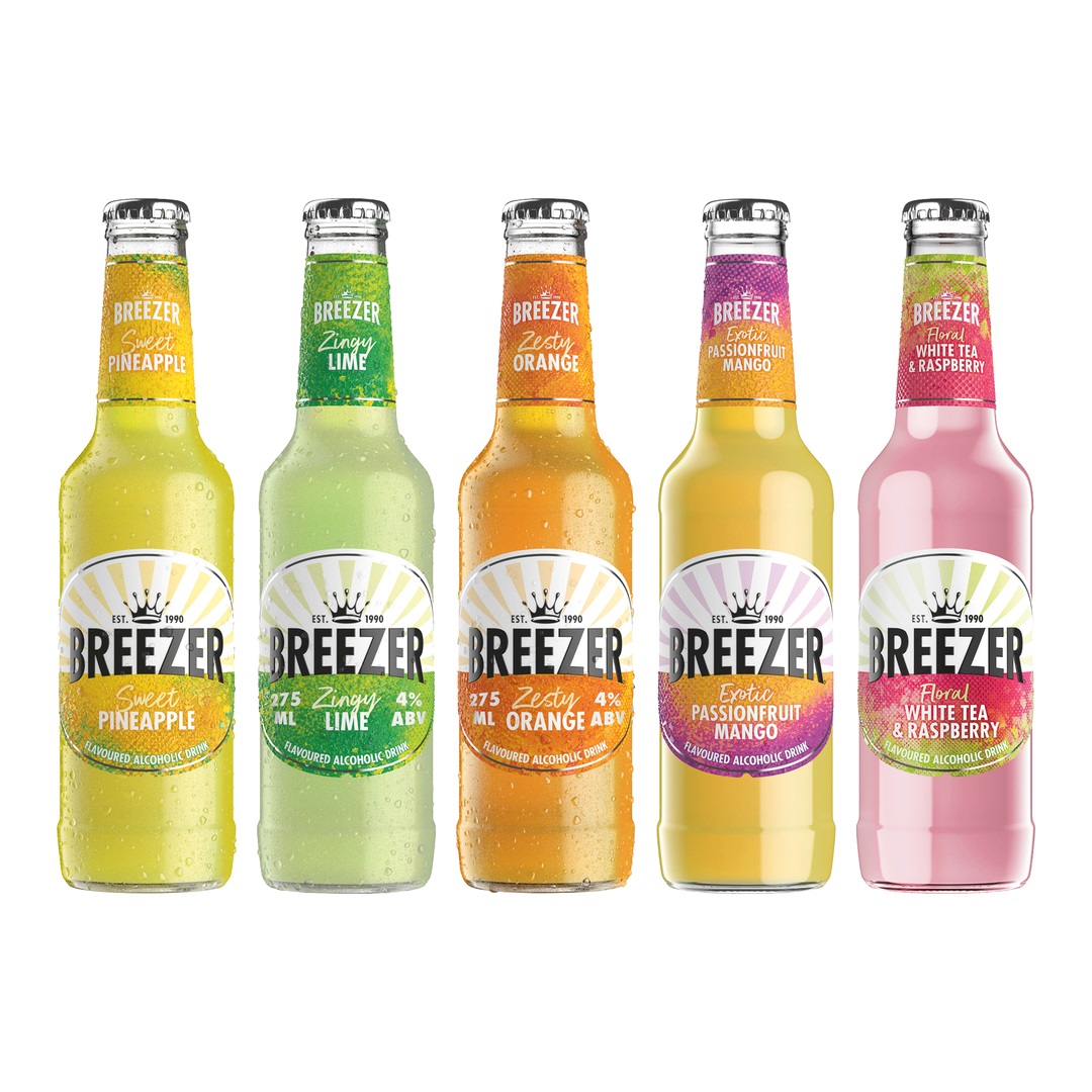 BREEZER RANGE The arrivasse Alcohol Company